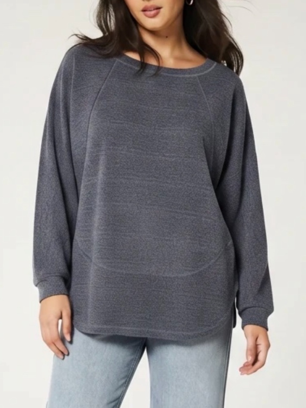 Promesa Grey Chenille Knit Sweater